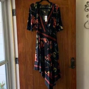 BCBG MAXAZARIA Asymmetrical dress s XL